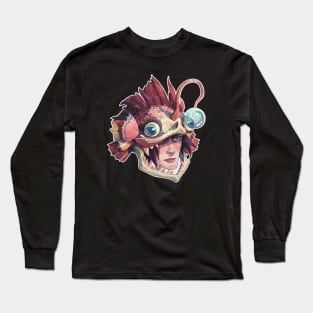 Fish head Long Sleeve T-Shirt